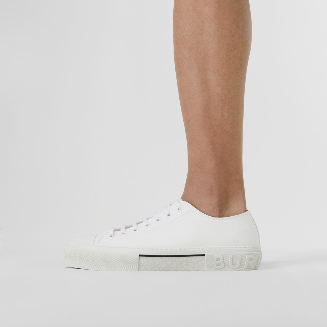 Logo Detail Cotton Sneakers - 3