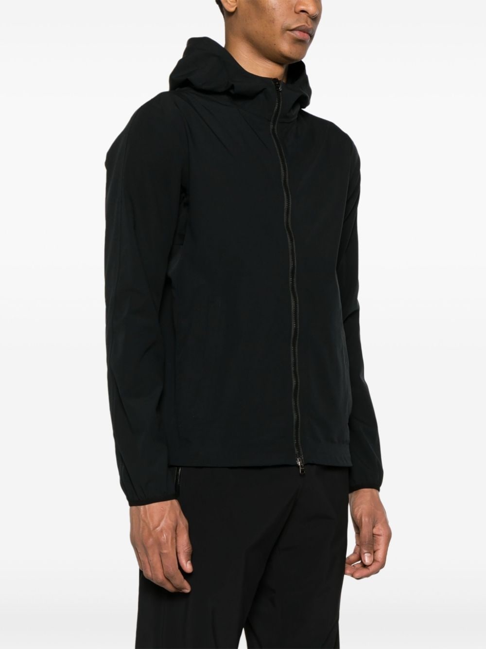 hooded water-repellent jacket - 3