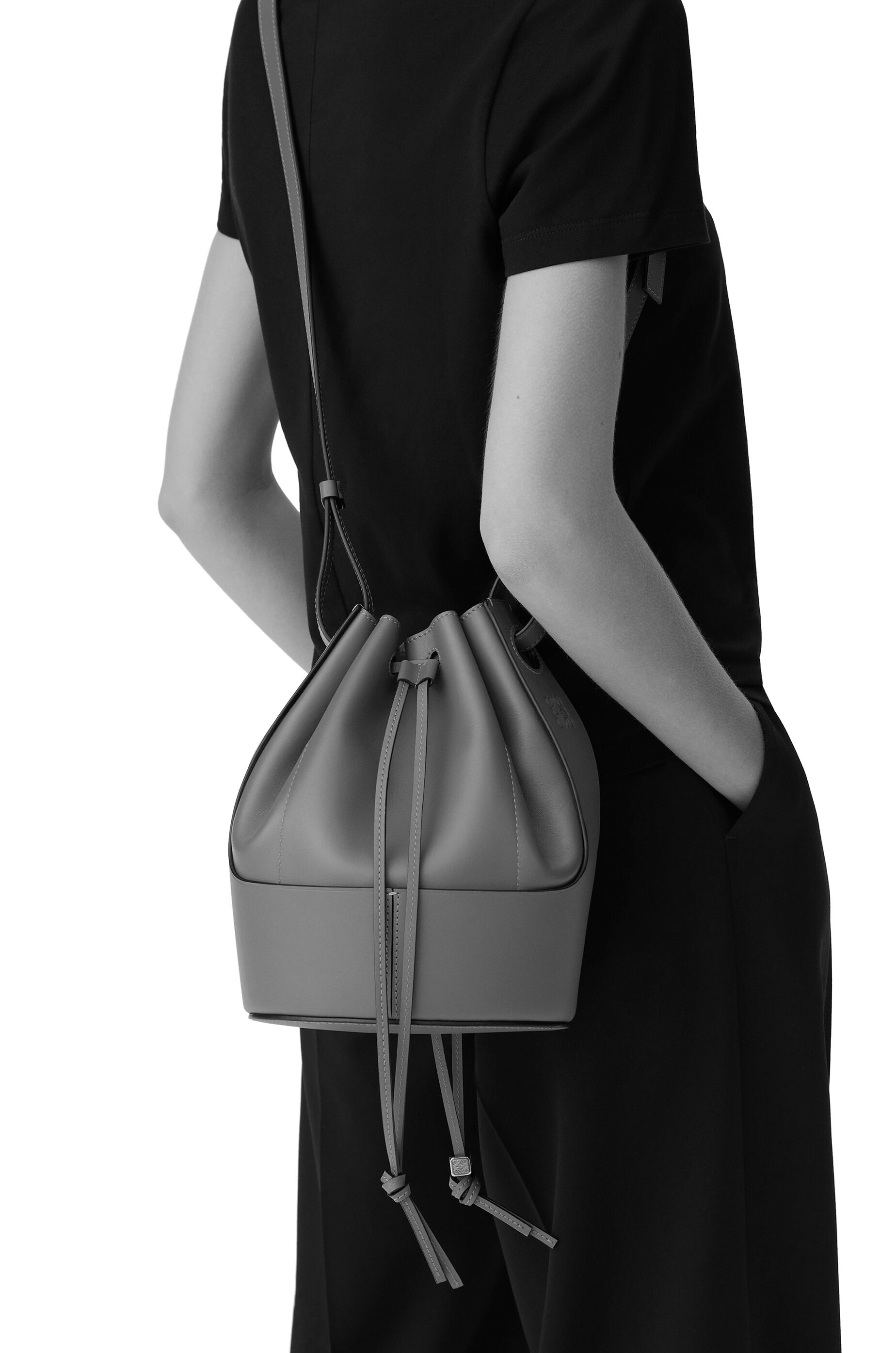 Small Balloon bag in nappa calfskin - 8