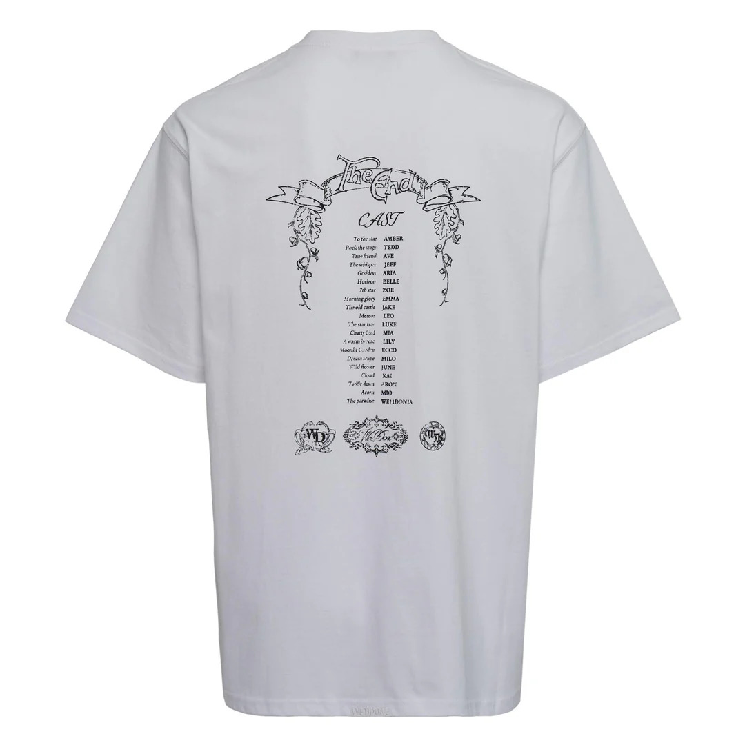 White Ending Credit T-Shirt - 2