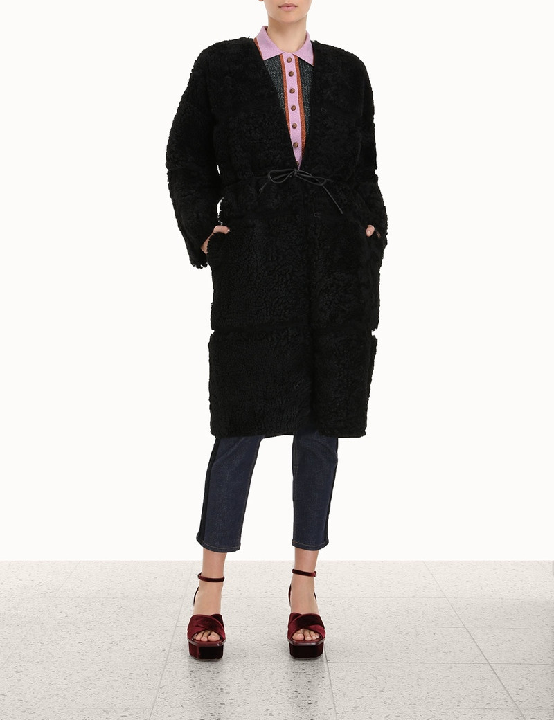 Zimmermann KALEIDOSCOPE SHEARLING COAT outlook