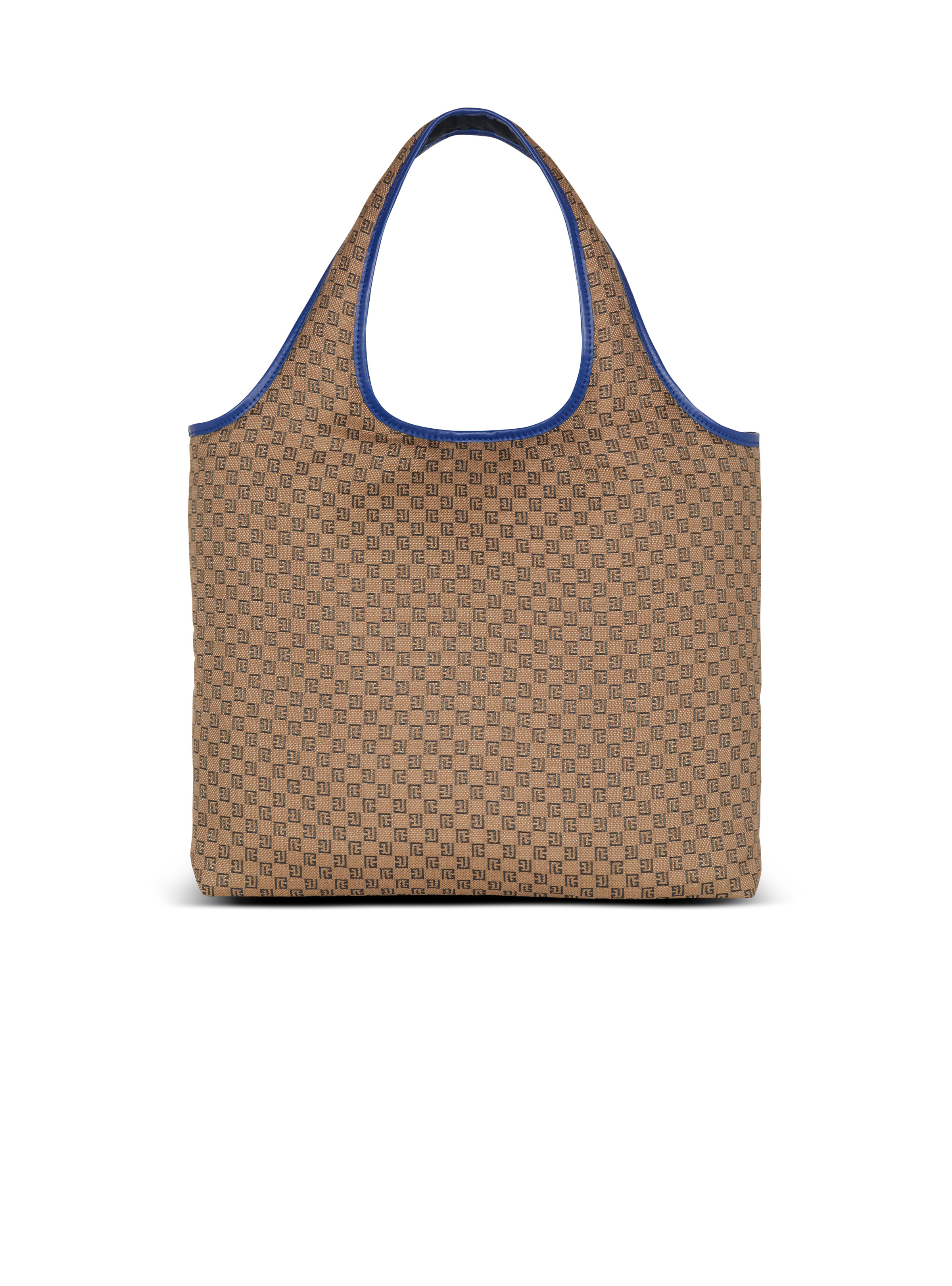 Grocery Bag in monogram canvas and smooth leather - 4