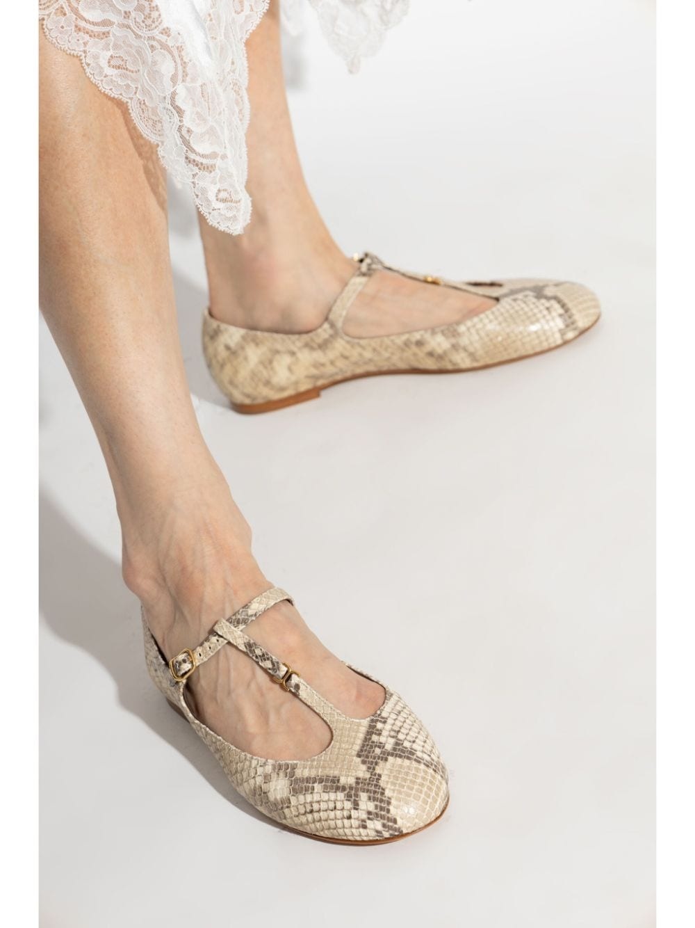 Marcie T-bar ballet pumps - 2