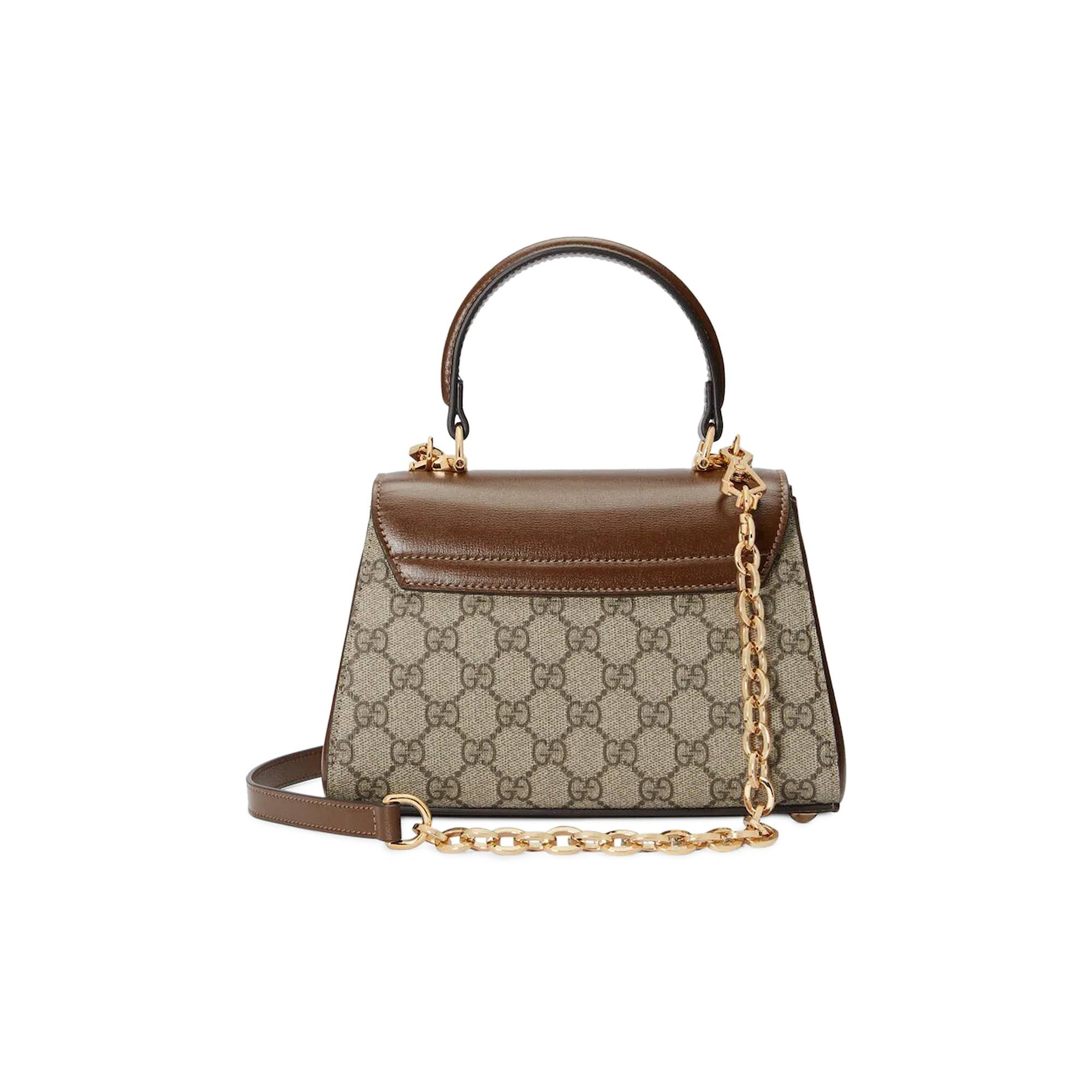 Gucci Horsebit 1955 Mini Bag 'Beige/Ebony/Brown Sugar' - 3