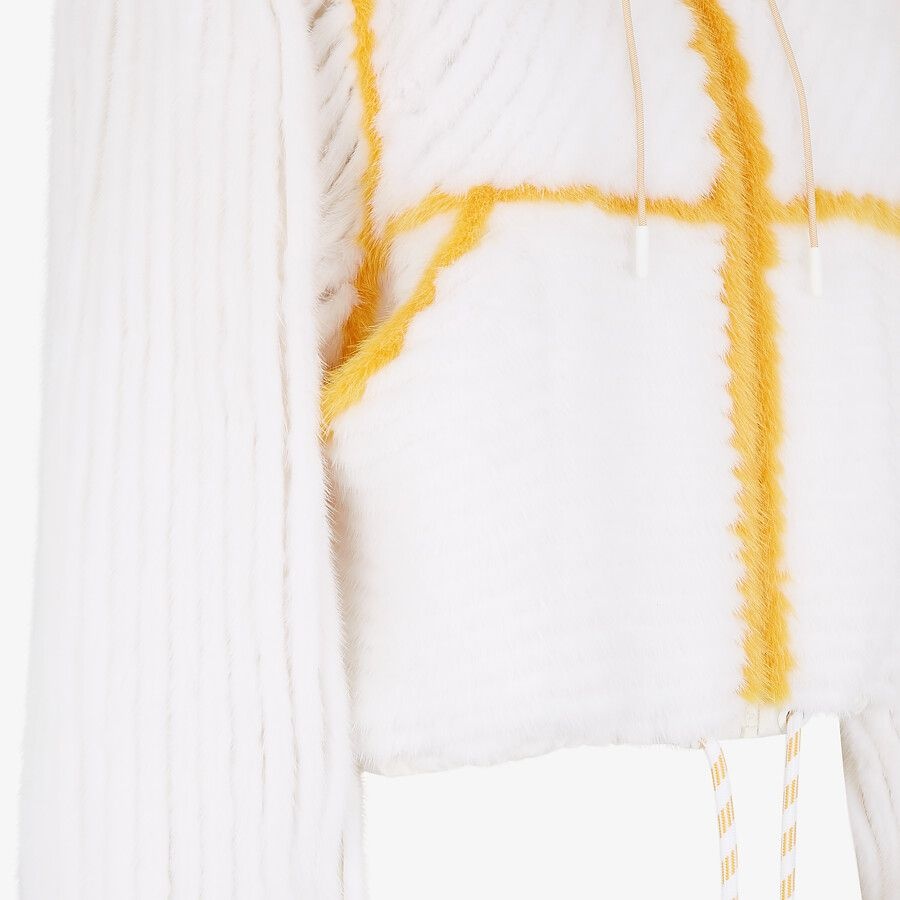 White mink jacket - 3