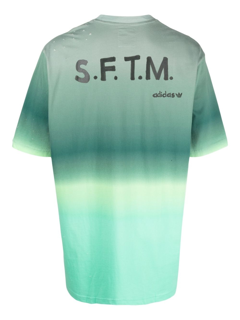 x SFTM gradient-effect T-shirt - 3