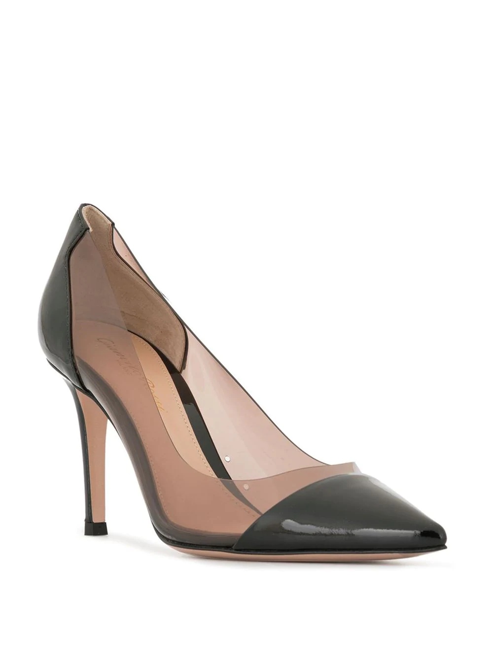 vernice stiletto pumps - 4