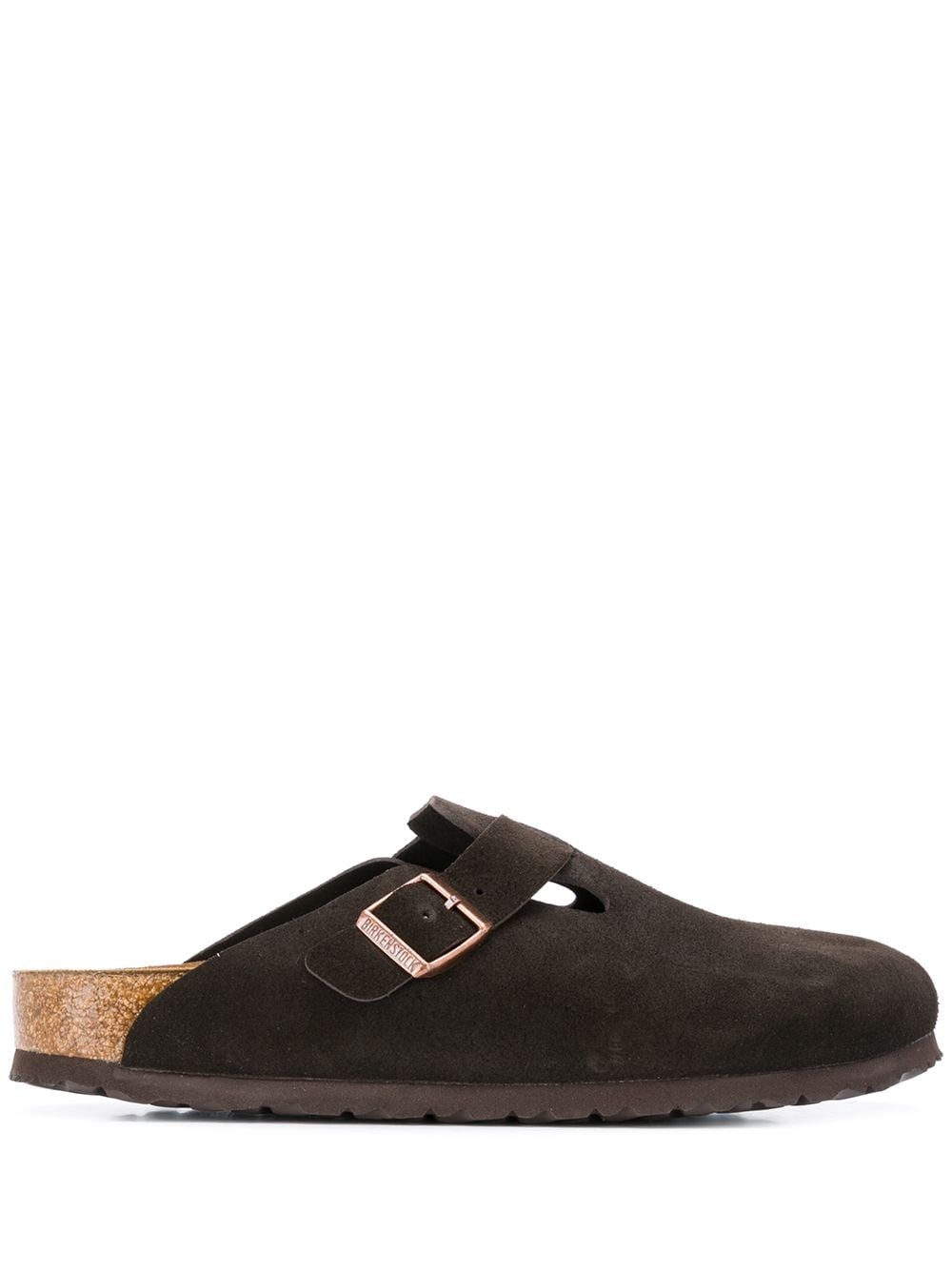 Boston suede clogs - 1