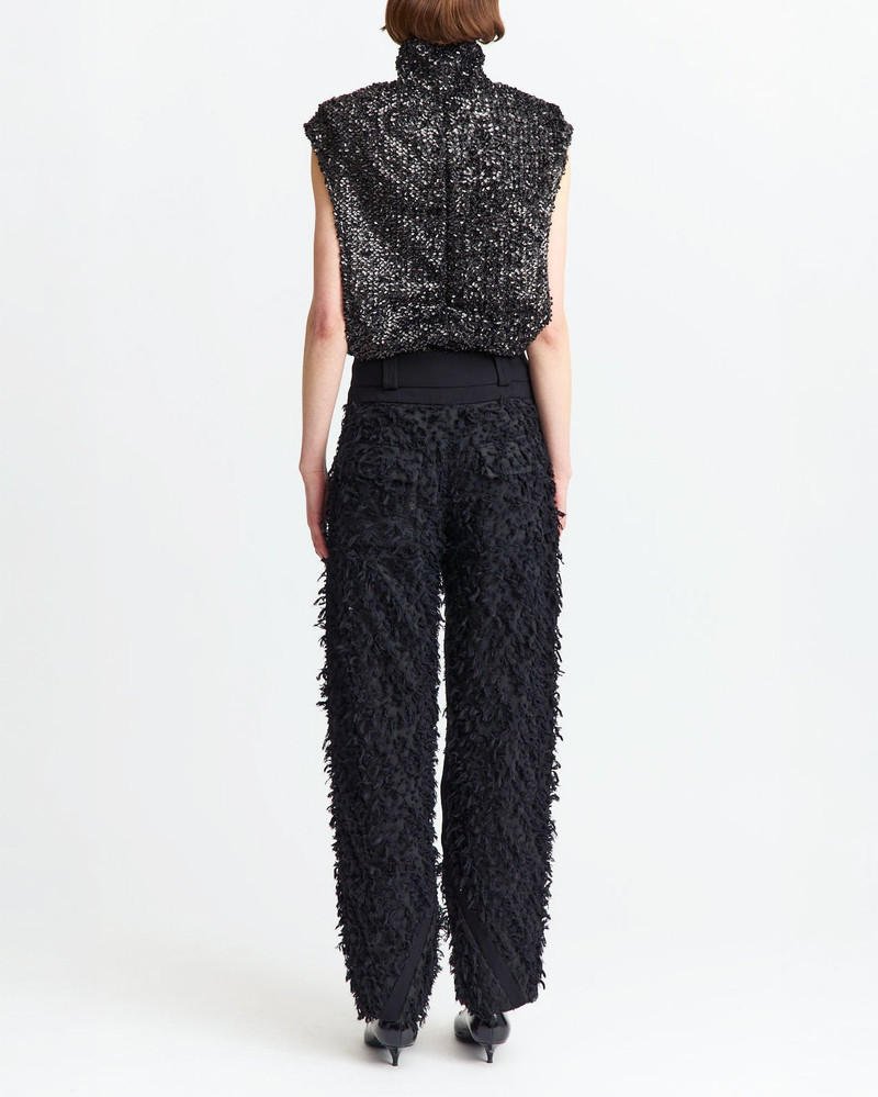 POLA TROUSER IN TEXTURED COTTON 4