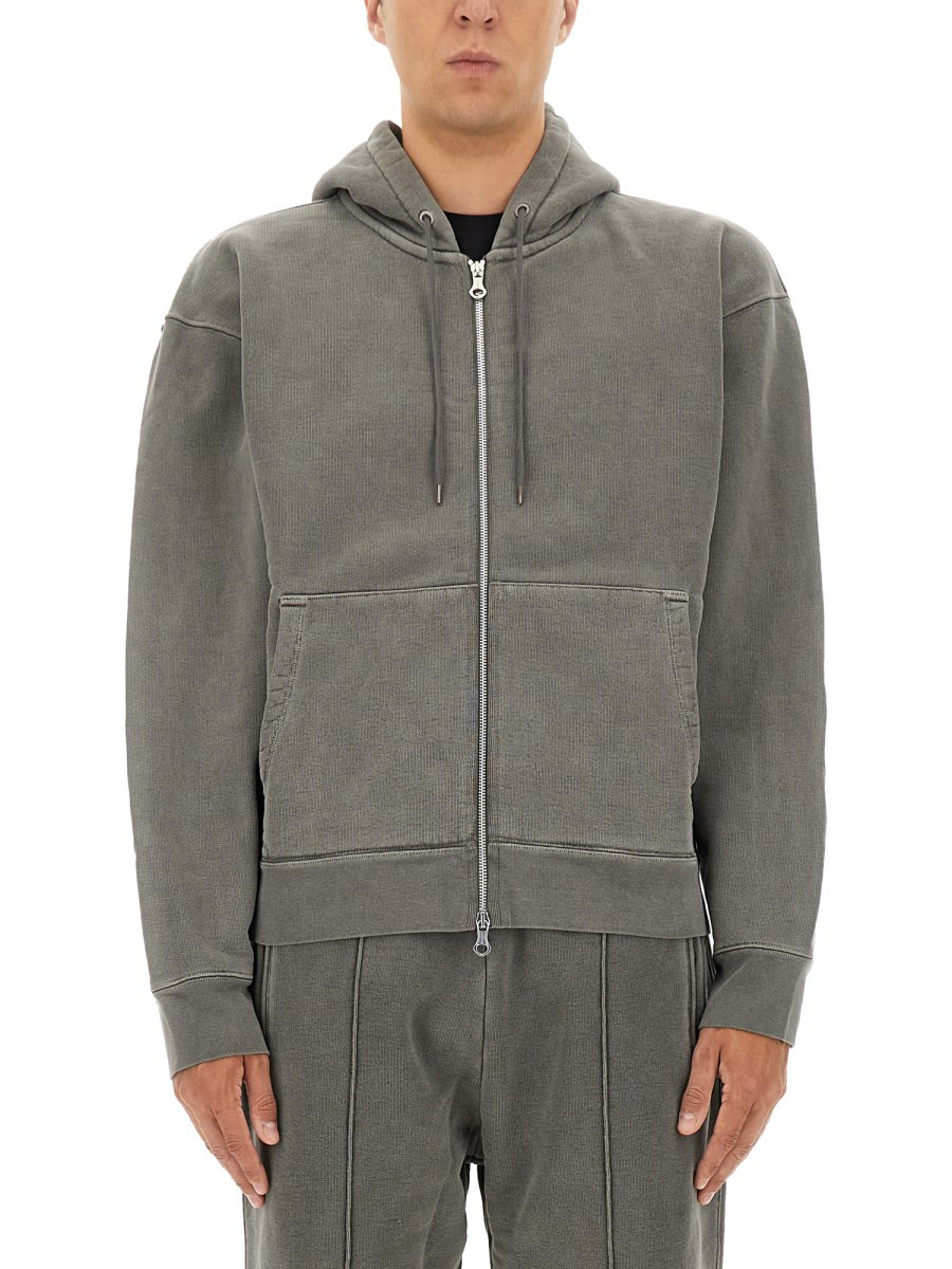 RASCAL FLEECE SWEATSHIRT WITH ZIPPER AND HOOD - 1