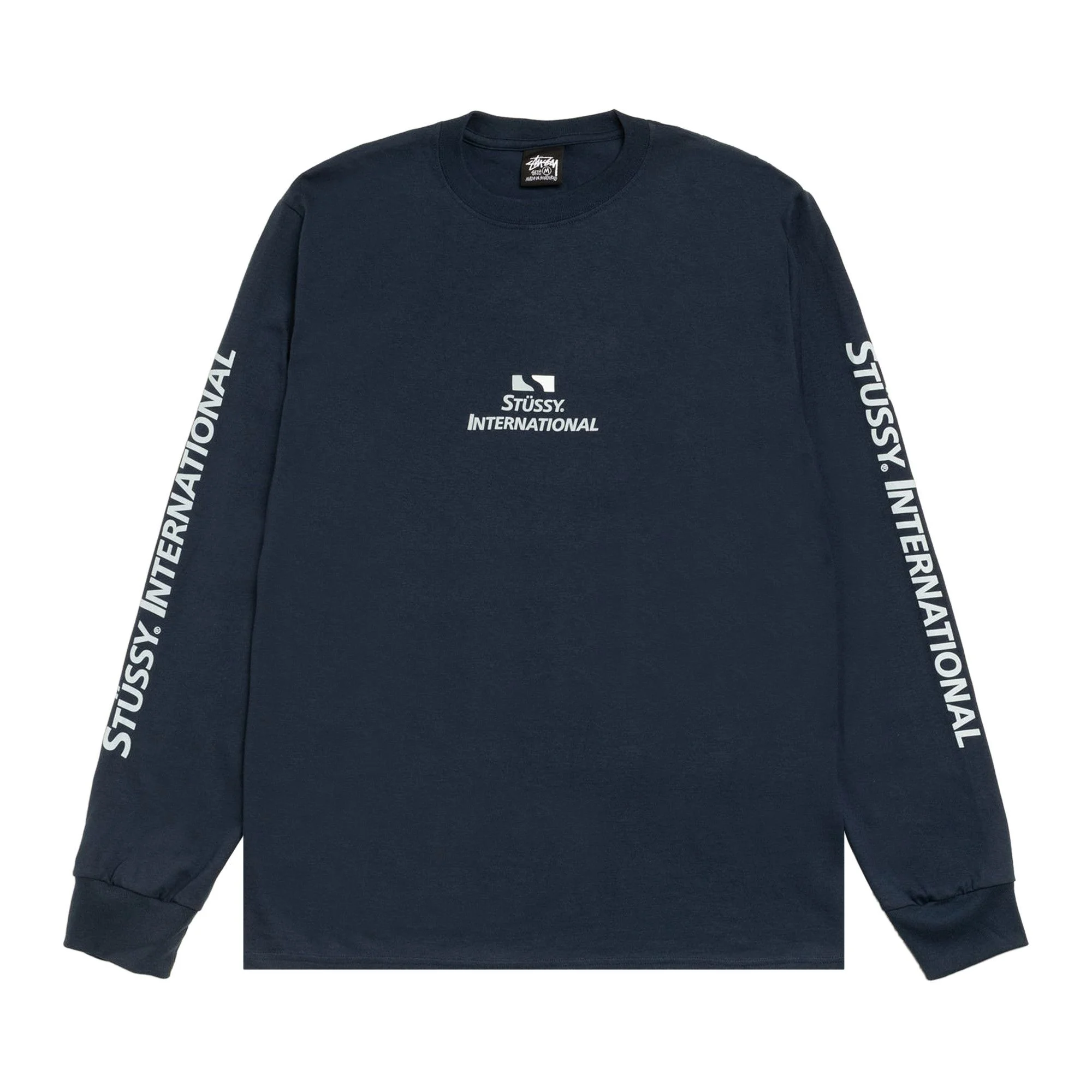 Stussy International Long-Sleeve Tee 'Navy' - 1