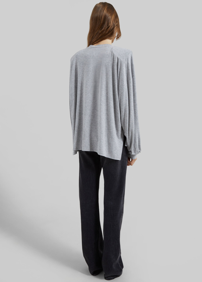 Ravvi Soft Padded Top - Grey 6
