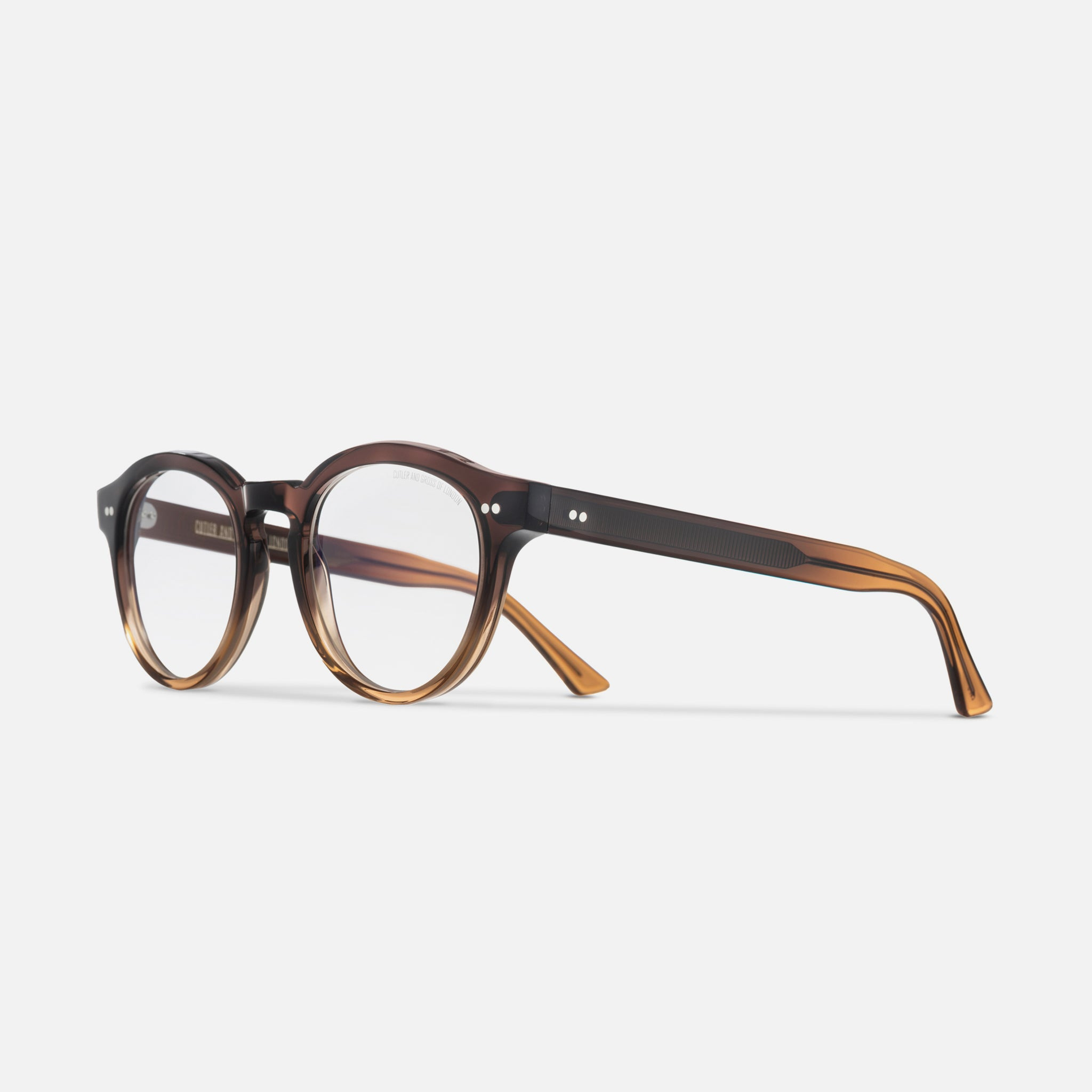 1378 BLUE LIGHT FILTER OPTICAL ROUND GLASSES - 2