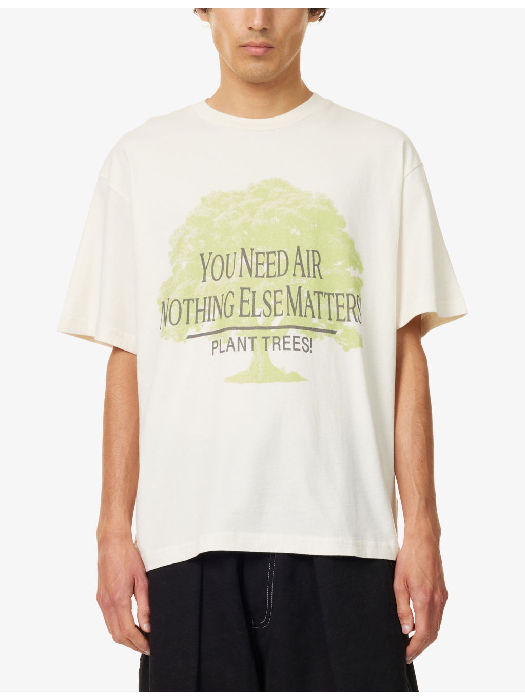 Grateful Graphic-Print Cotton T-Shirt - 3