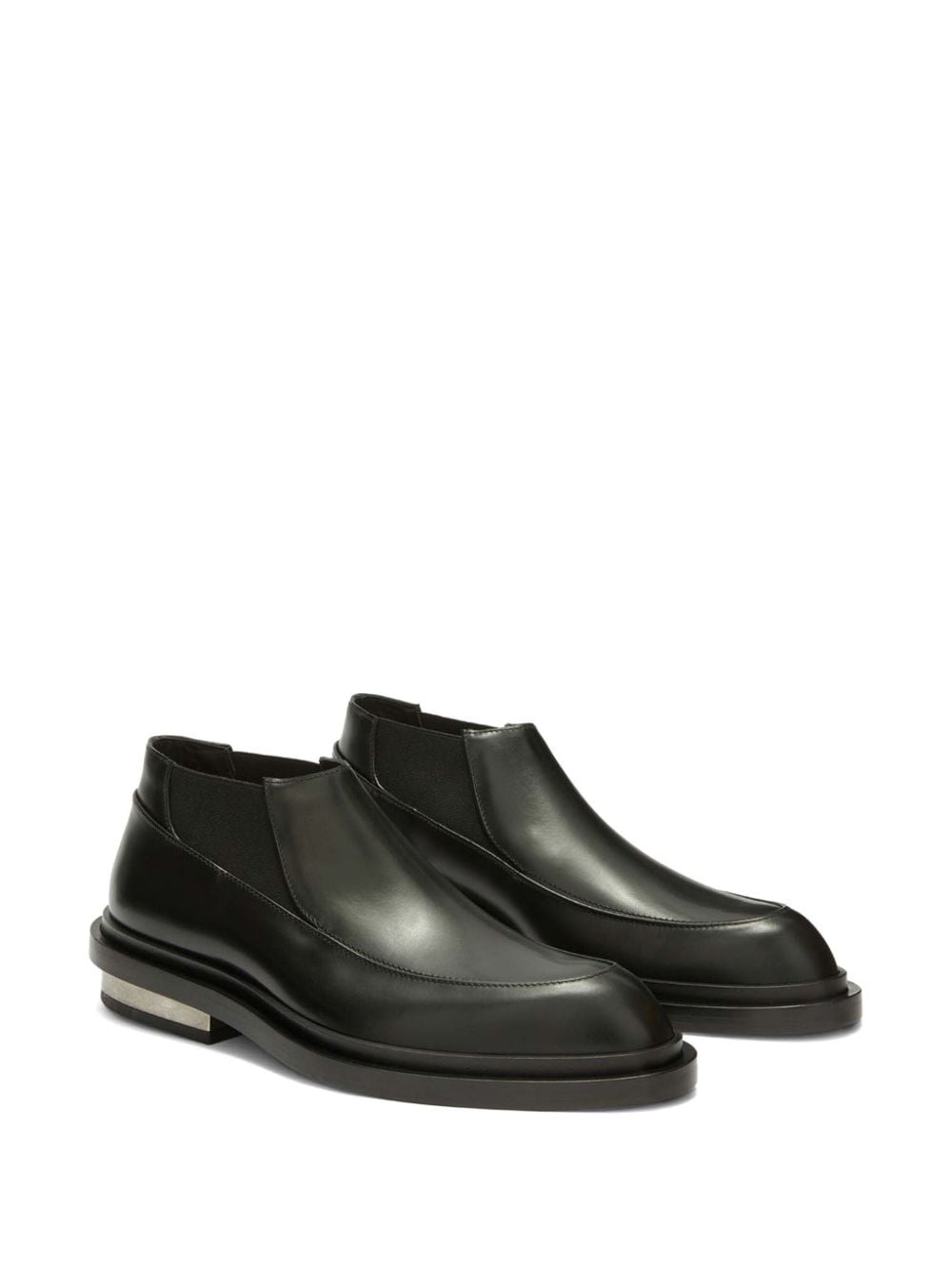 leather ankle boots - 2