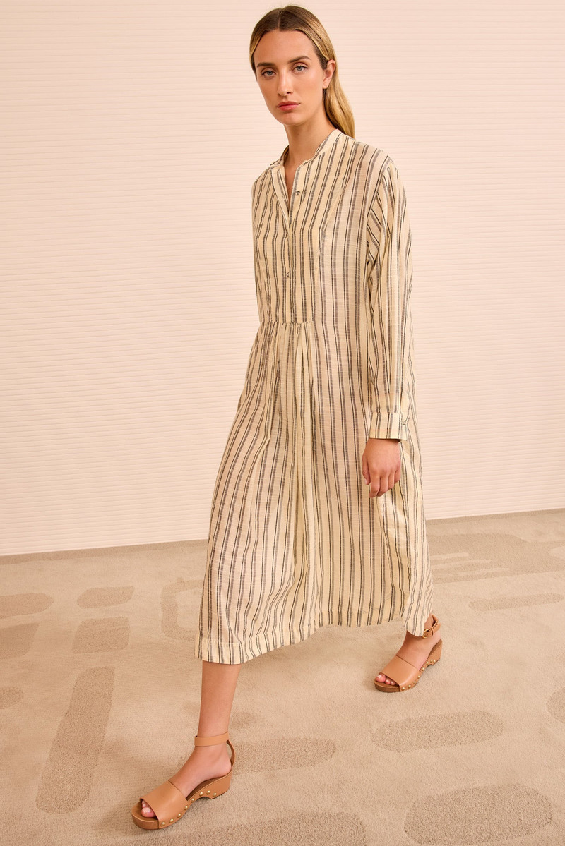Brita Striped Dress Coverup 3