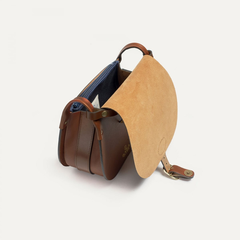 GIBECIÈRE DIANE L / HANDBAG - AMBER BROWN 4