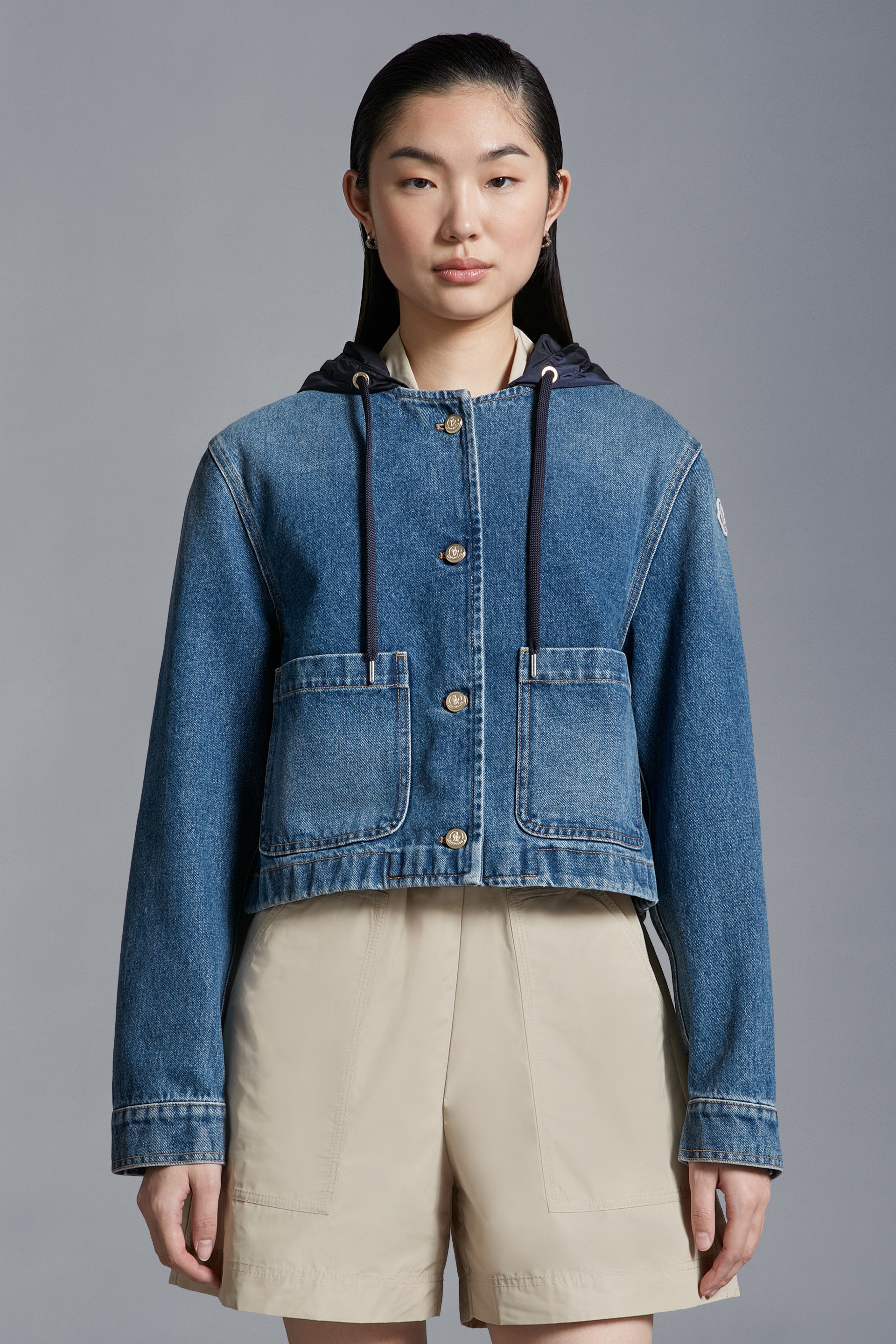 MONCLER【SALE】デニムジャケット LAMPUSA 00 1点限定★関税込み Moncler Lampusa Denim Jacket | REVERSIBLE