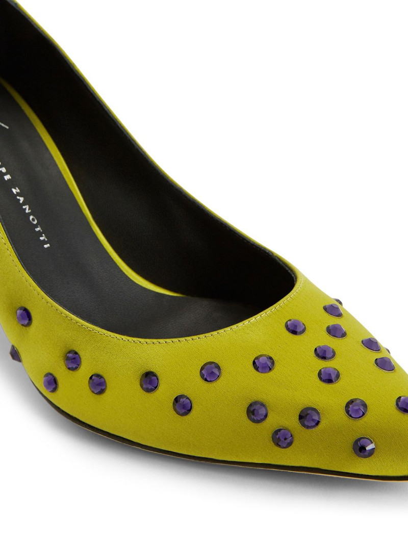 Jakye Precious 70mm satin pumps 4