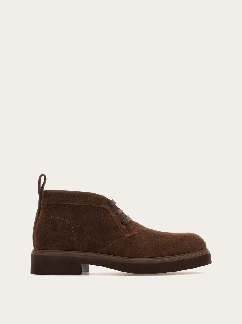 Suede ankle boot 1