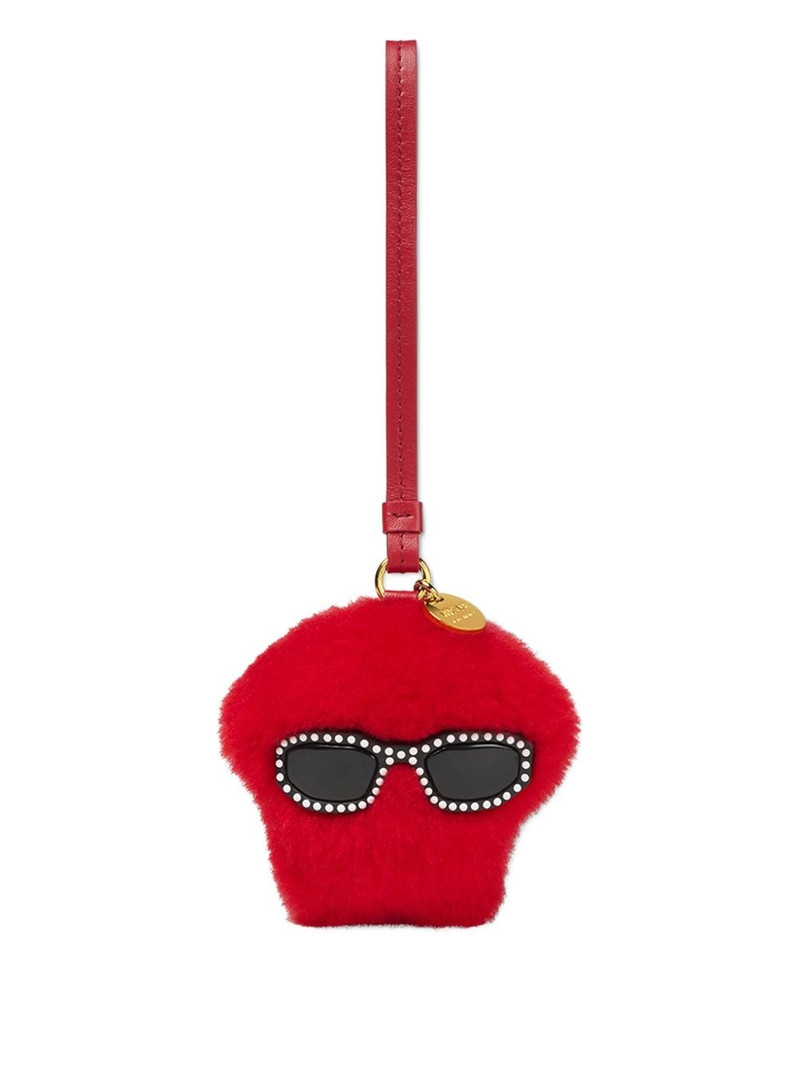 medusa fur keyring 1