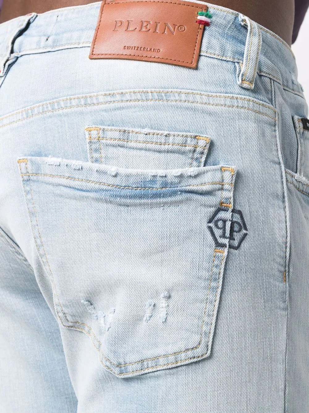 Super Straight-cut faded jeans - 5