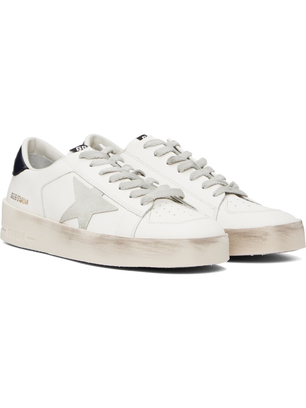 White Stardan Sneakers - 4