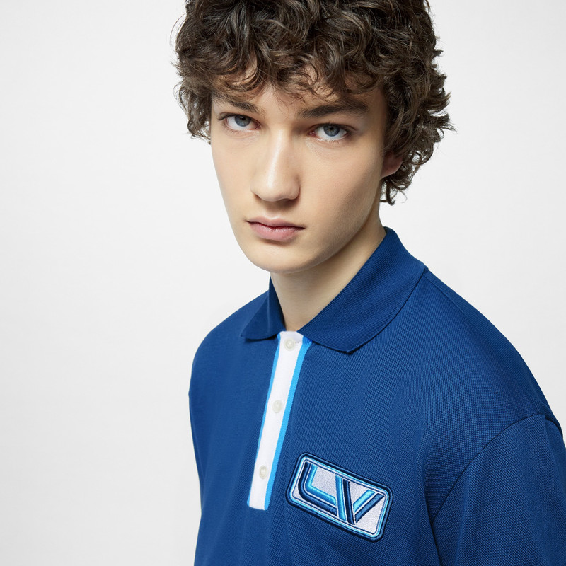 Embroidered Signature Cotton Polo 4