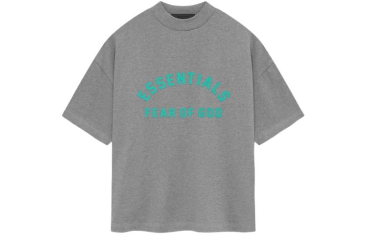 Fear of God Essentials SS24 Crewneck T-Shirt 'Dark Heather Oatmeal' 125SP242003F - 2