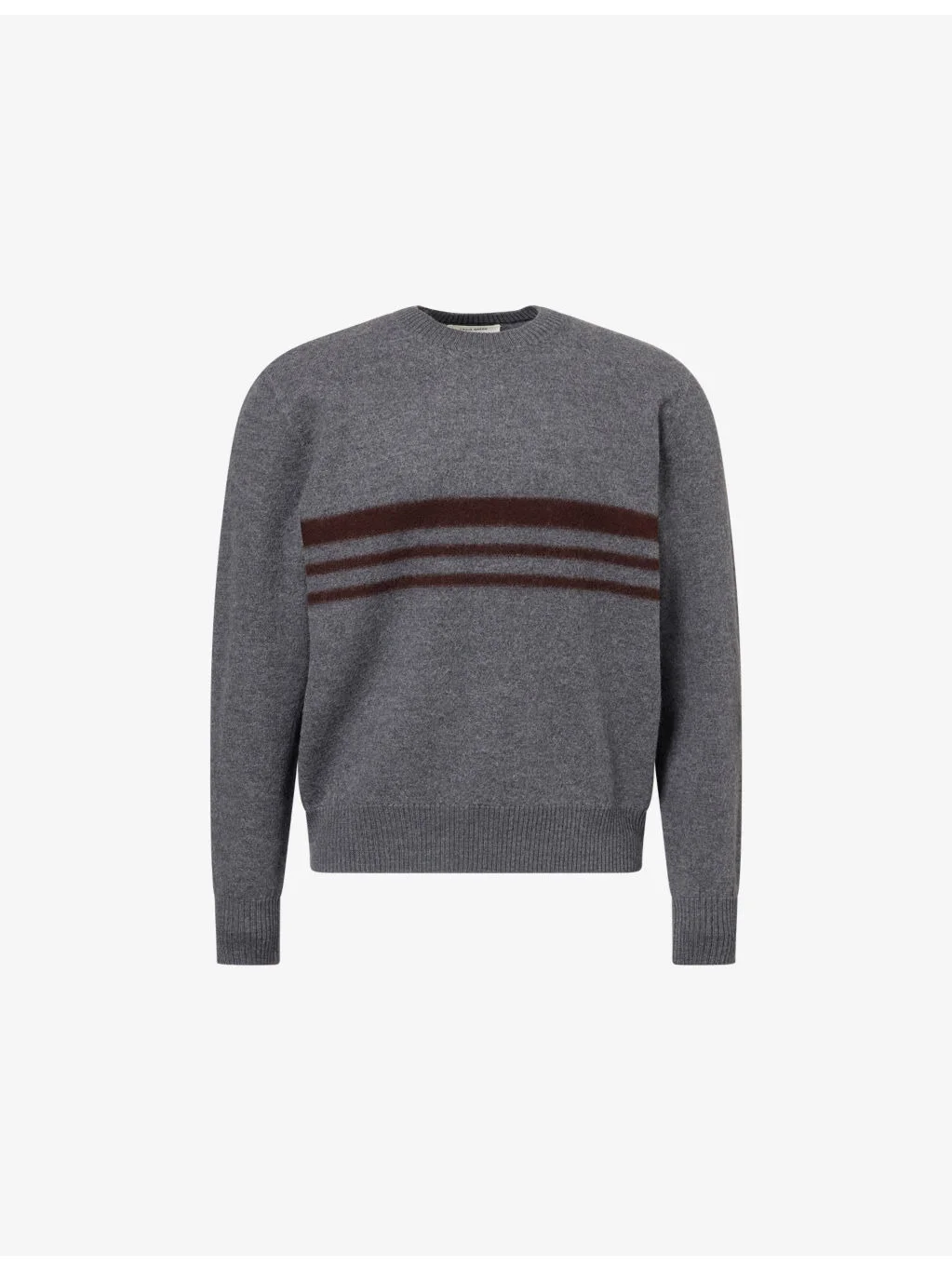 Felt Stripe Merino-Wool Jumper - 1