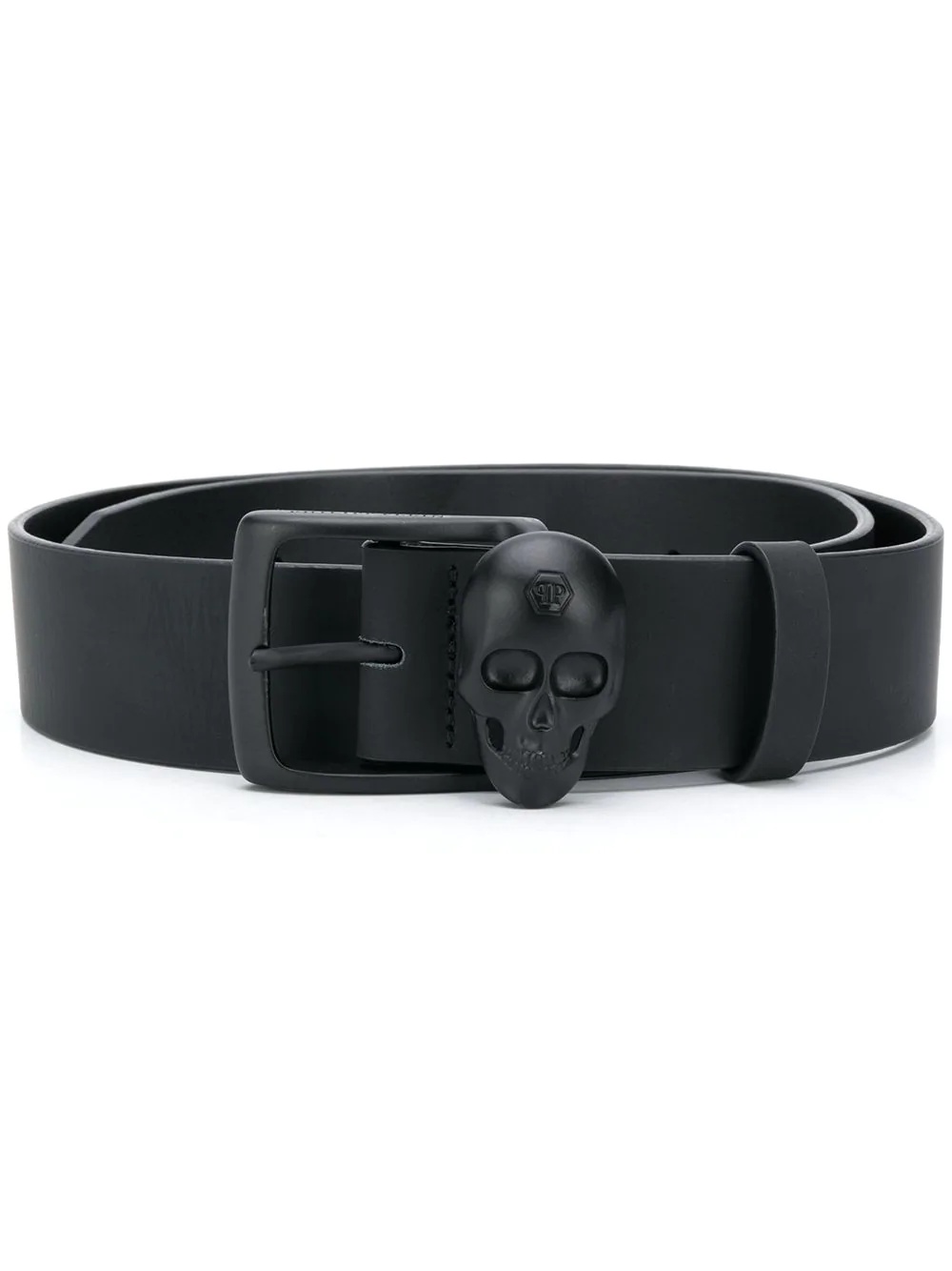 skull buckle belt - 1