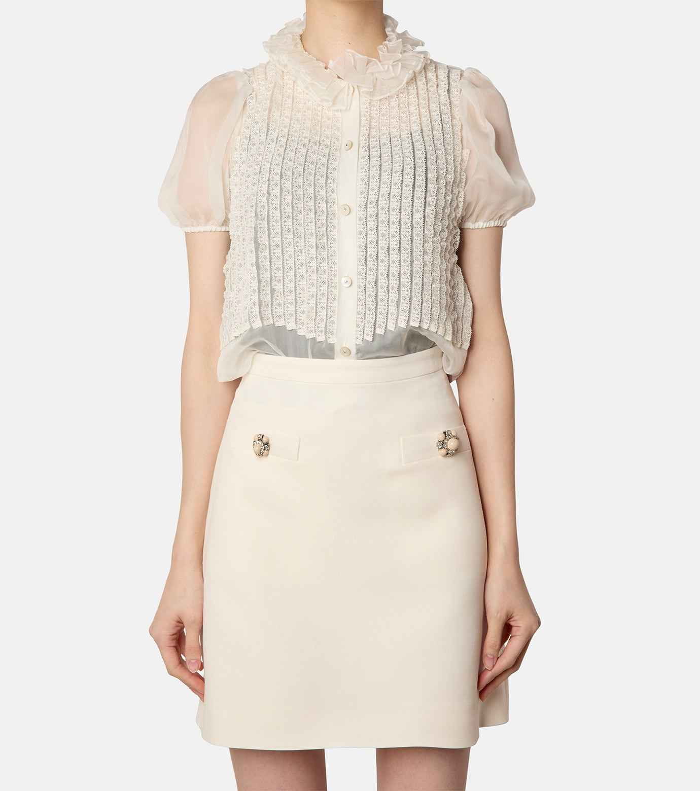 Fluid Chiffon Shirts - 2