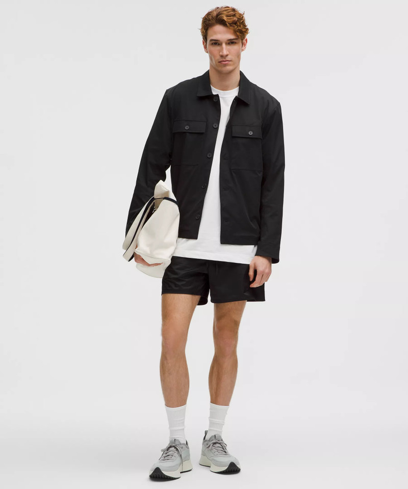 lululemon Woven Button-Up Overshirt outlook