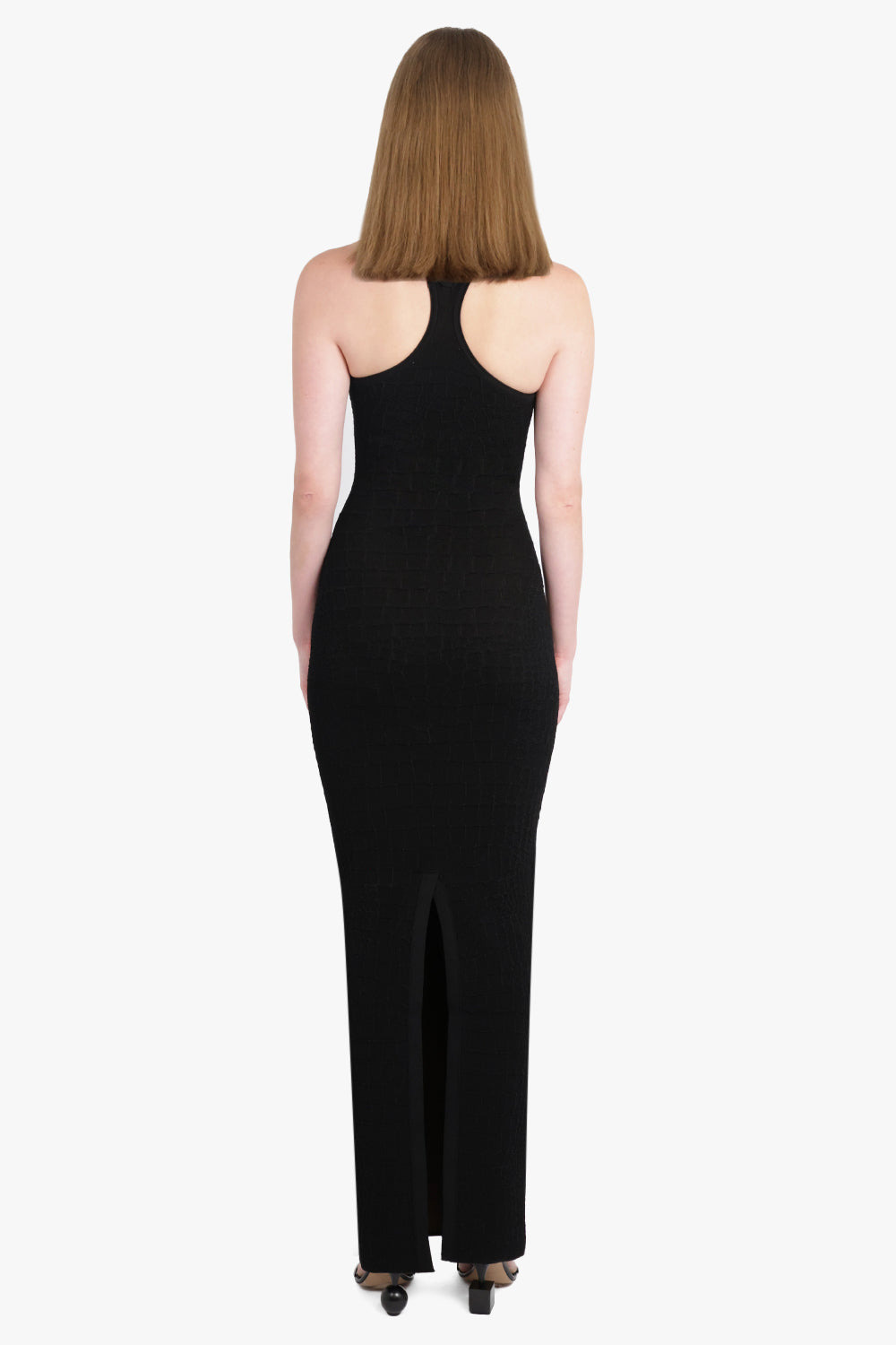 LA ROBE SCALA S/LESS MAXI DRESS | BLACK - 4