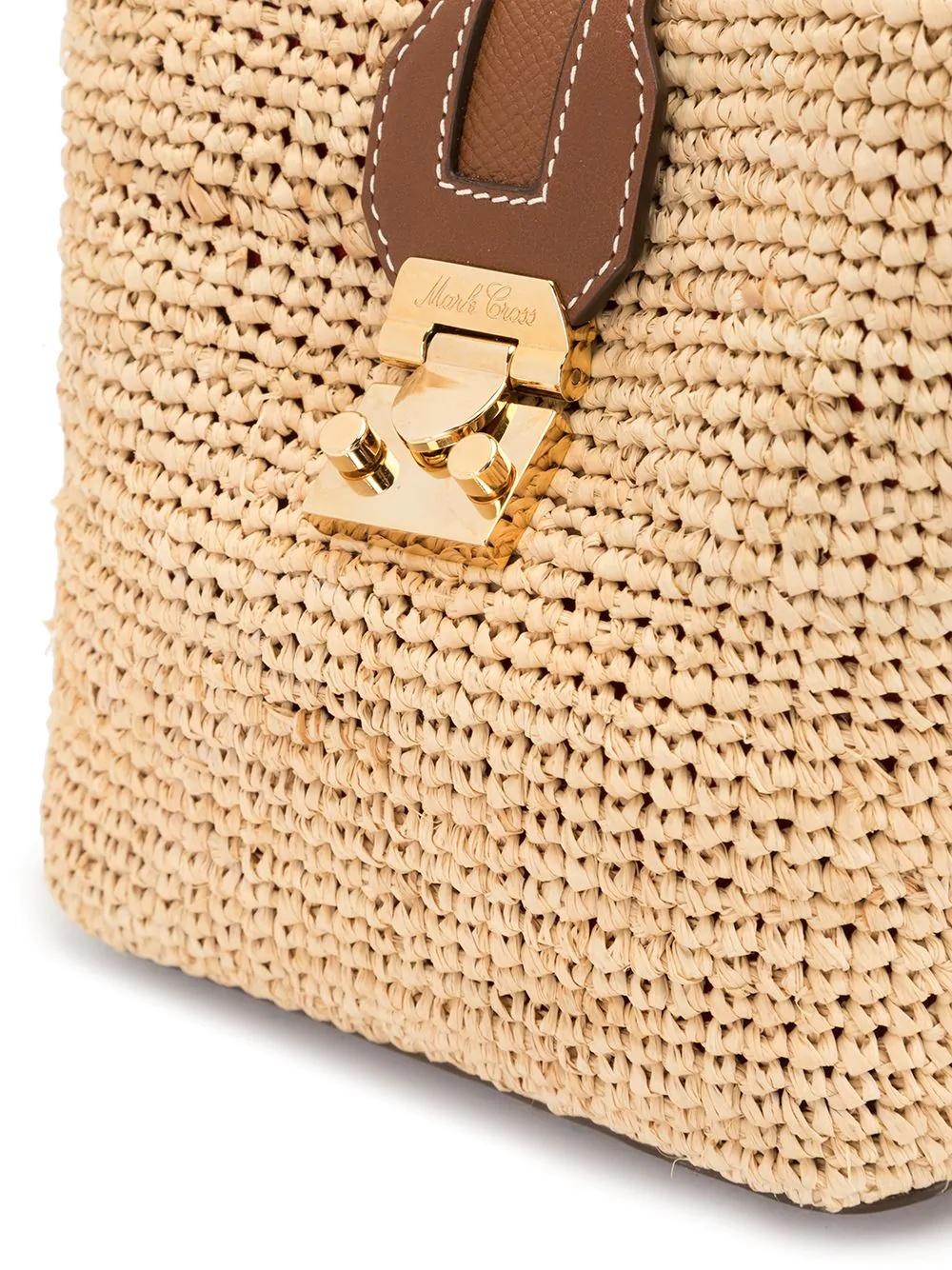 Murphy raffia crossbody bag - 4