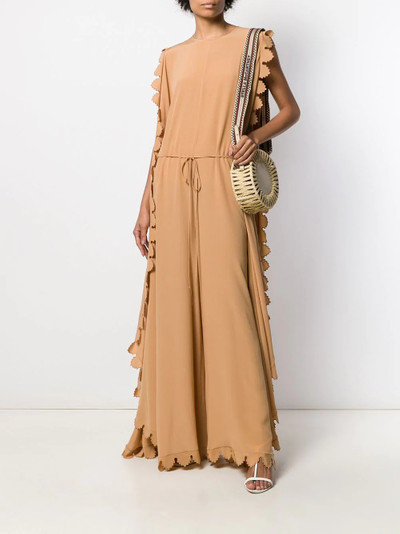 Stella McCartney scalloped wide jumpsuit outlook