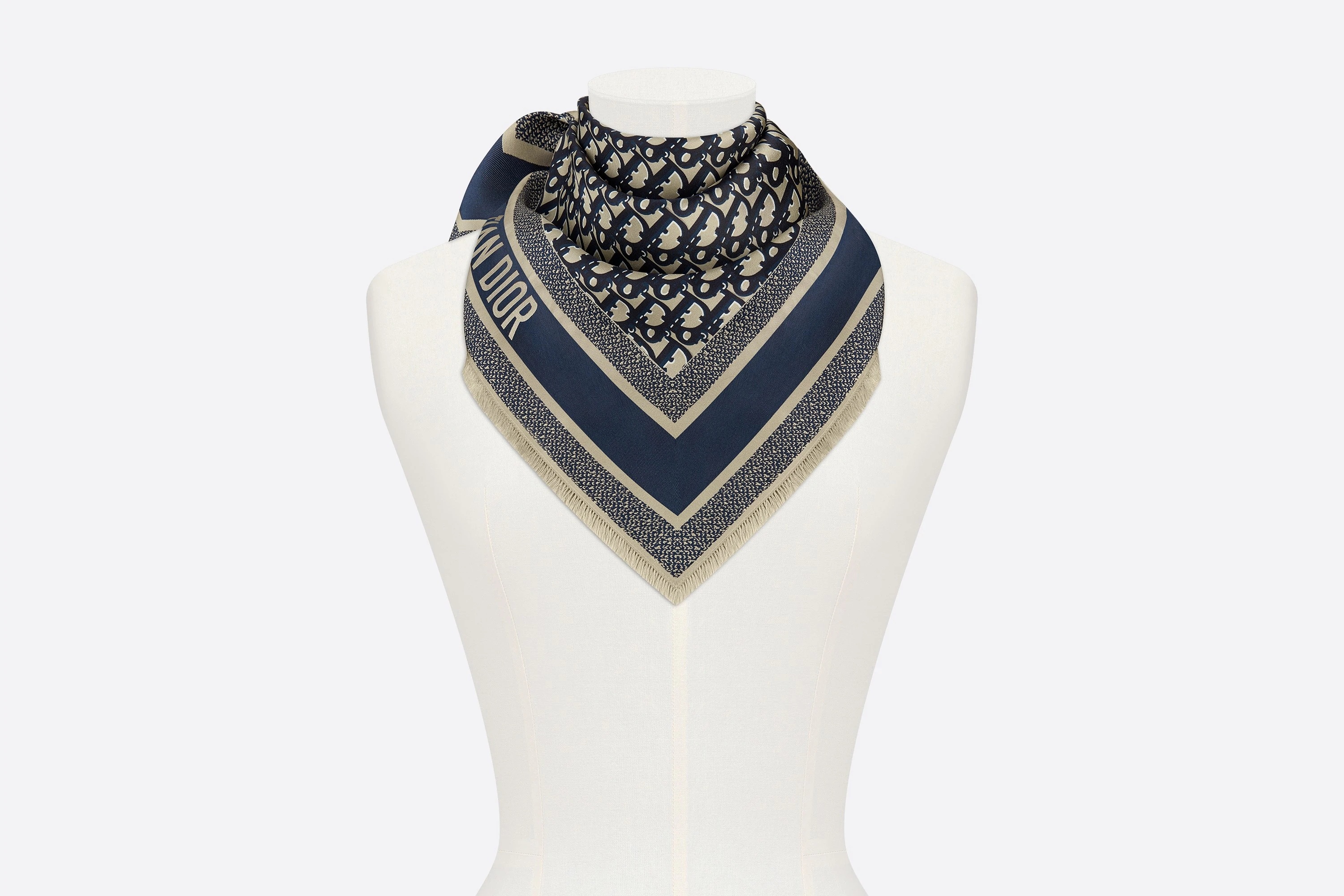 Dior Oblique Square Scarf - 2