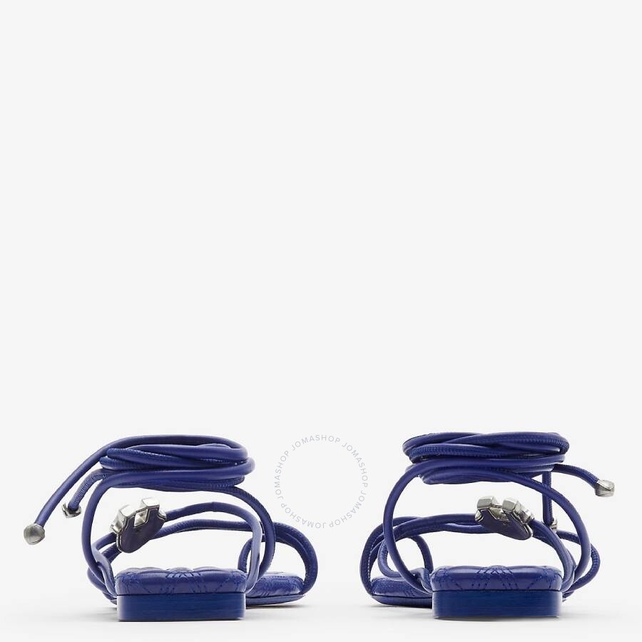 Burberry Leather Ivy Shield Sandals - 3