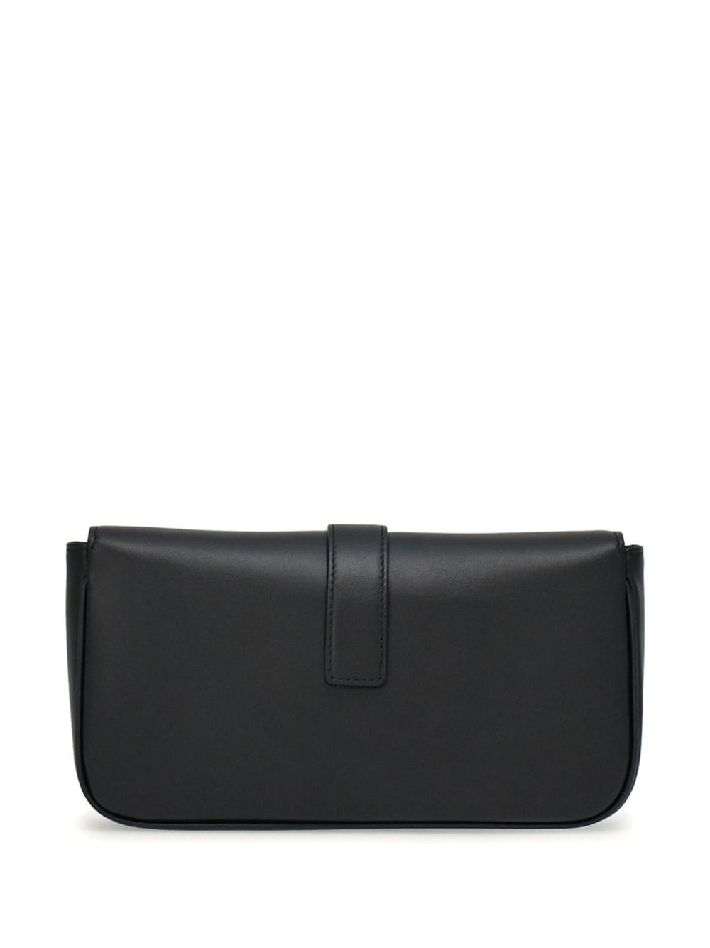 Gancini-plaque leather mini bag - 3