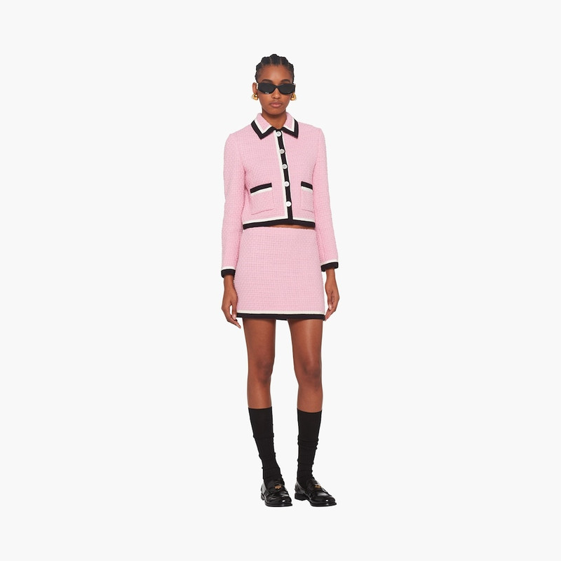 Miu Miu Tweed miniskirt outlook