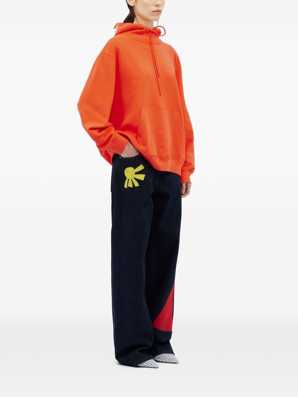 logo-print hoodie - 2