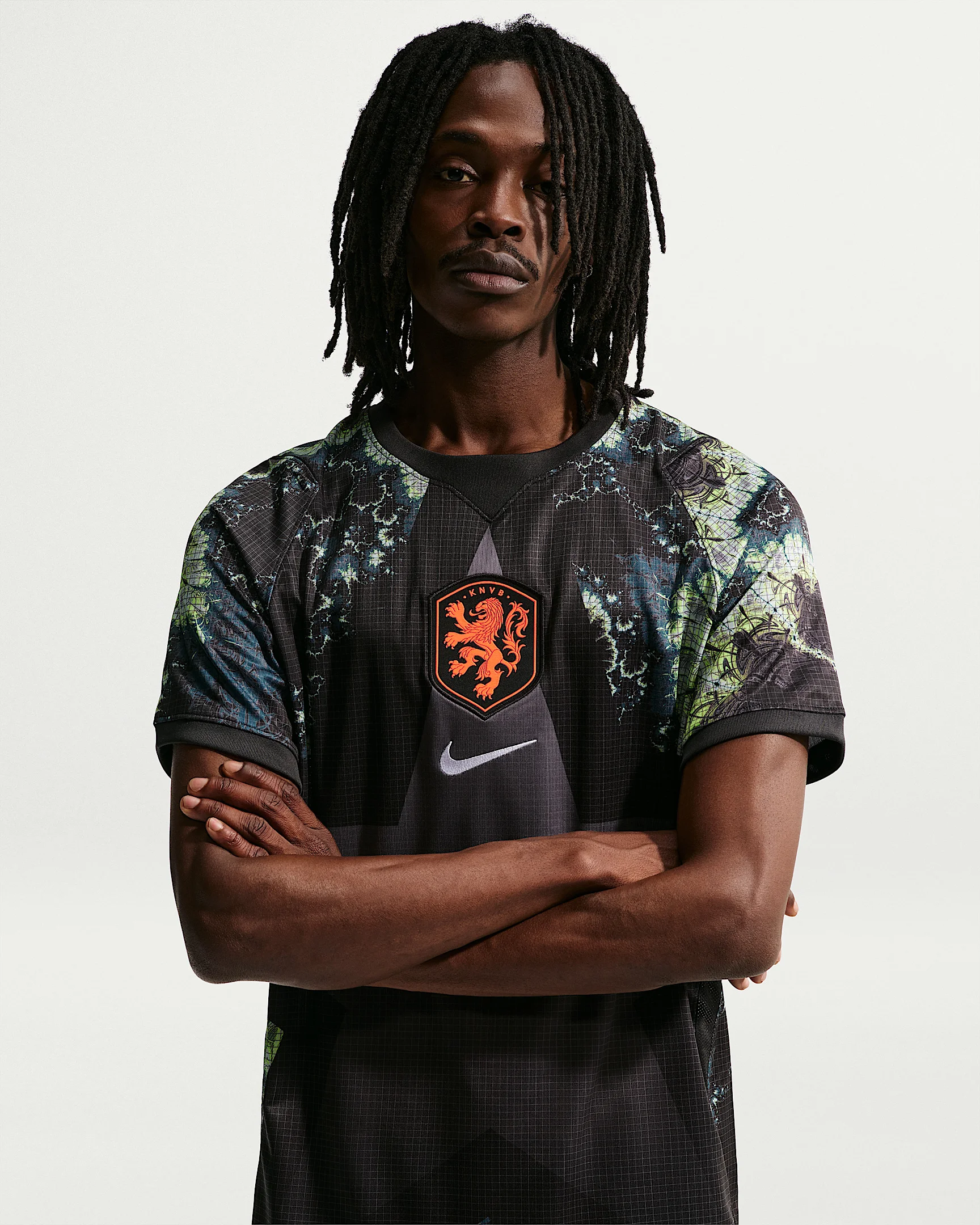 Netherlands 2026 Stadium Goalkeeper Men's Nike Dri-FIT Soccer Replica Short-Sleeve Jersey - 1