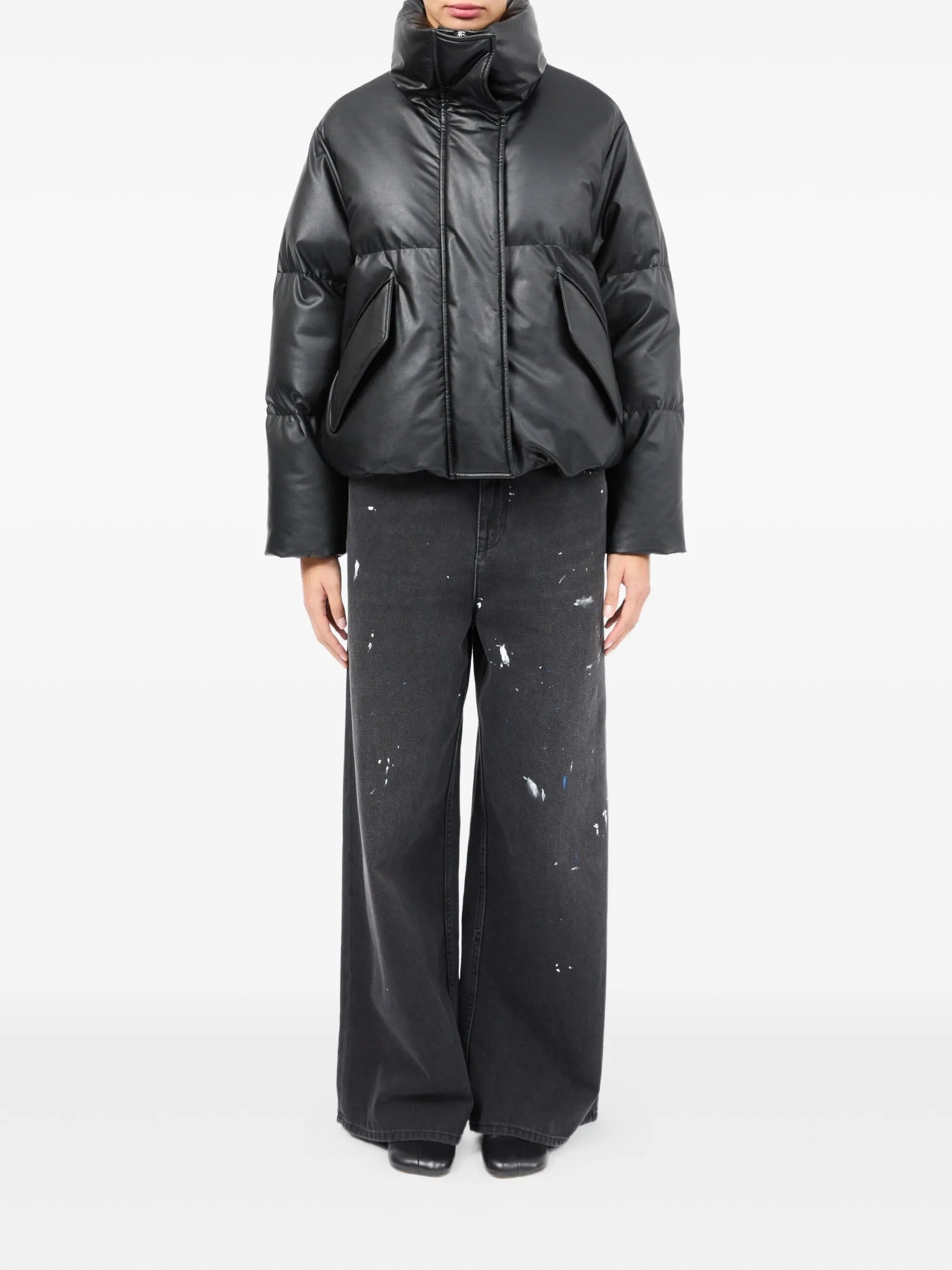 High-neck Puffer Jacket - 4