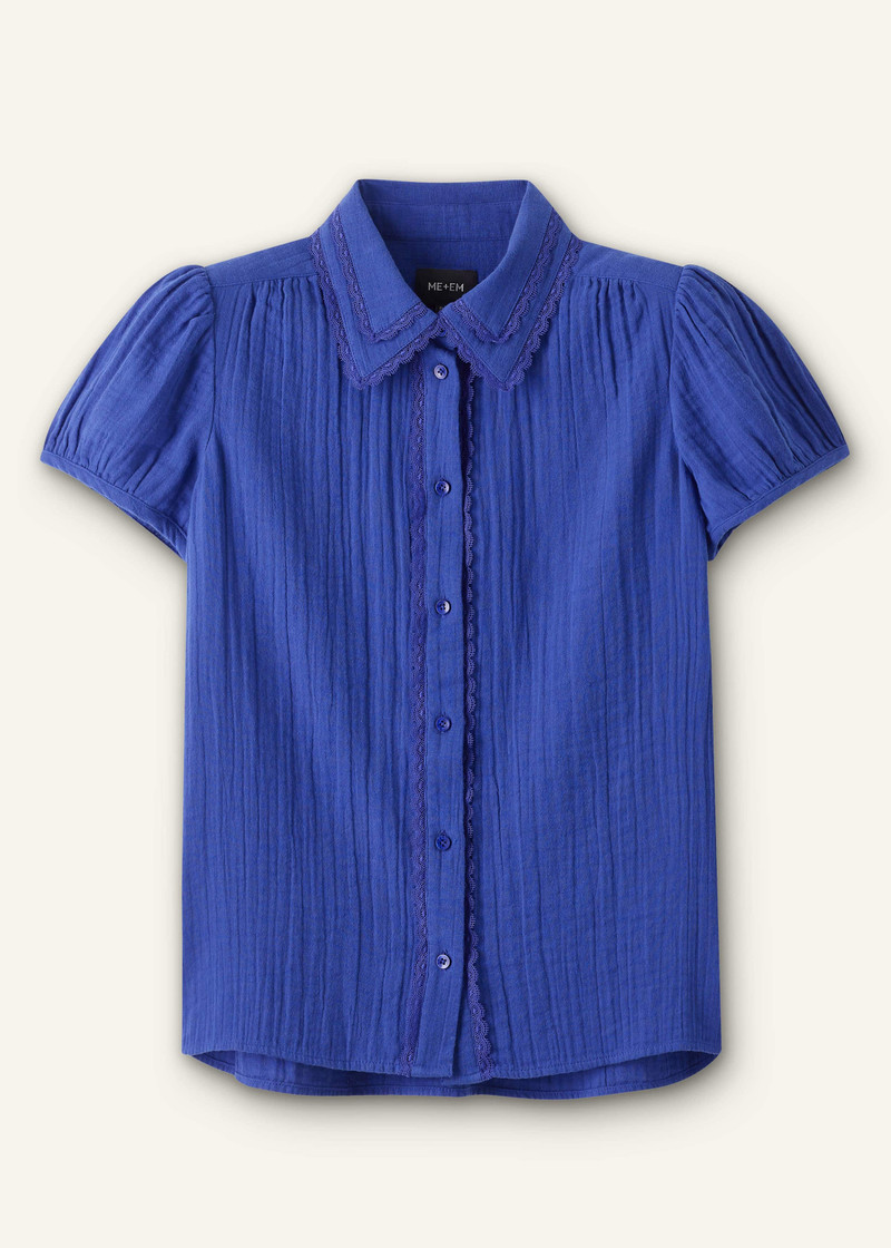 Summer Trim Blouse - 1
