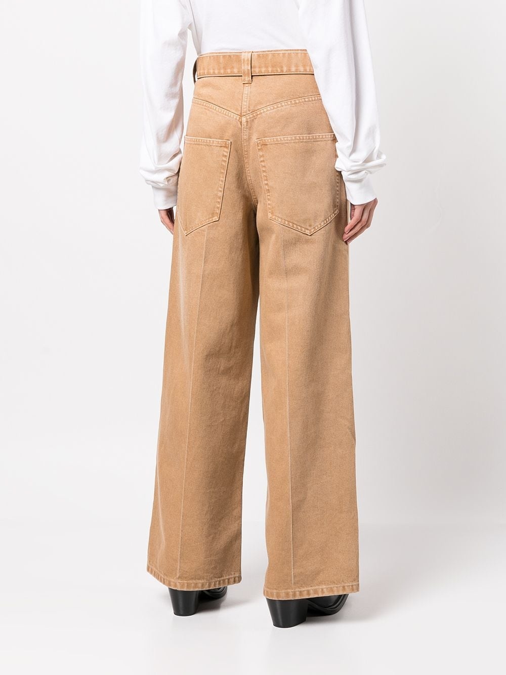 wide-leg jeans - 7