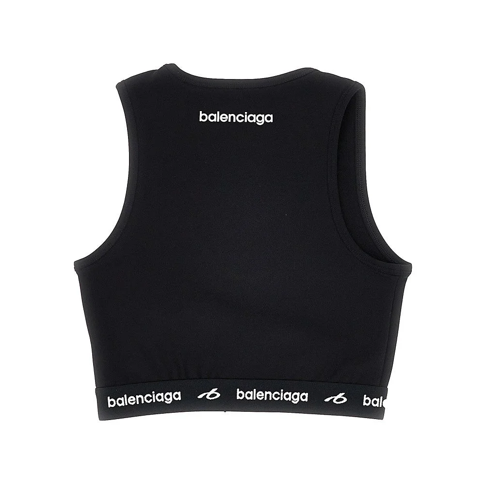 Balenciaga Techwear Sporty Bra Black - 1