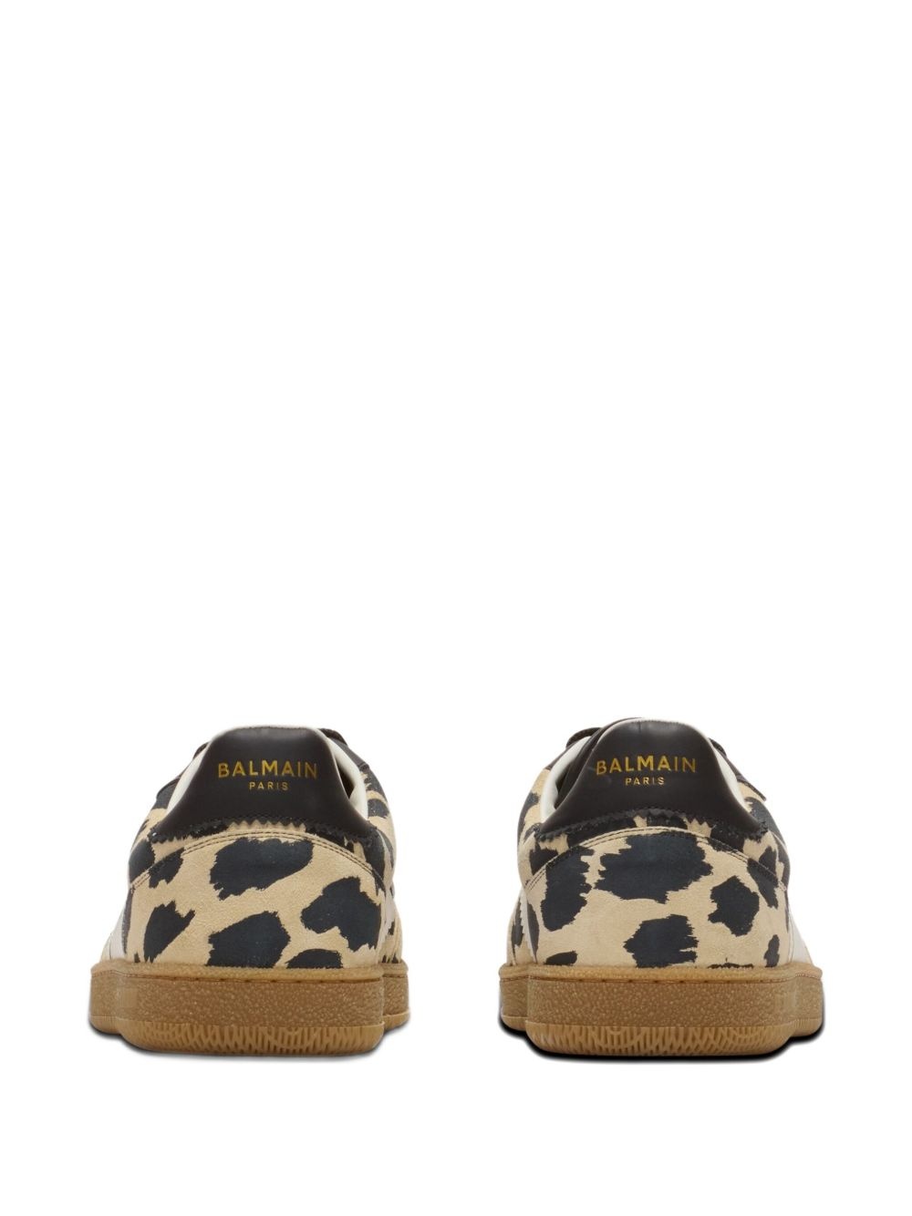 Swan leopard-print sneakers - 3