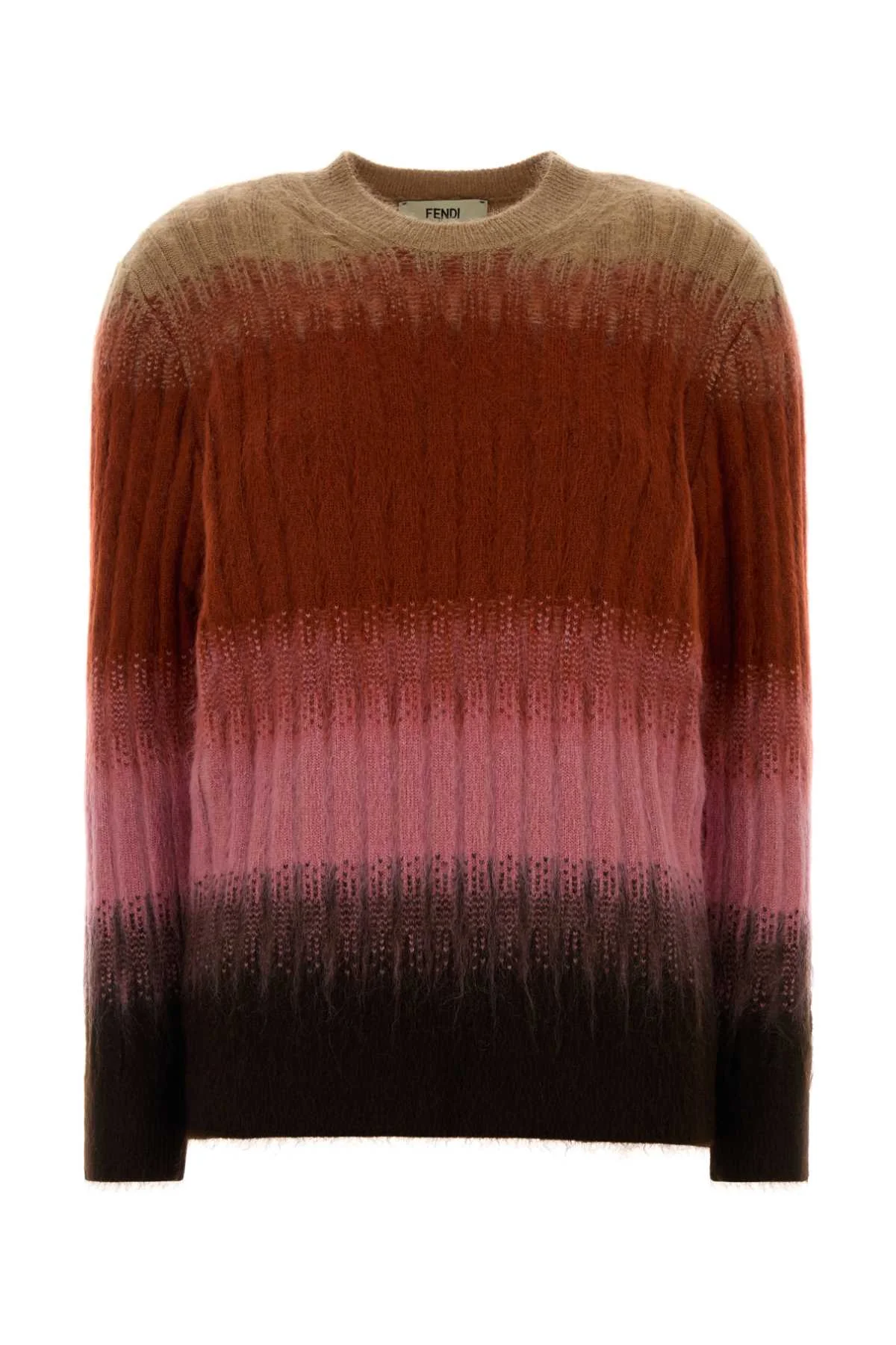 Fendi Women Multicolor Mohair Blend Sweater - 1