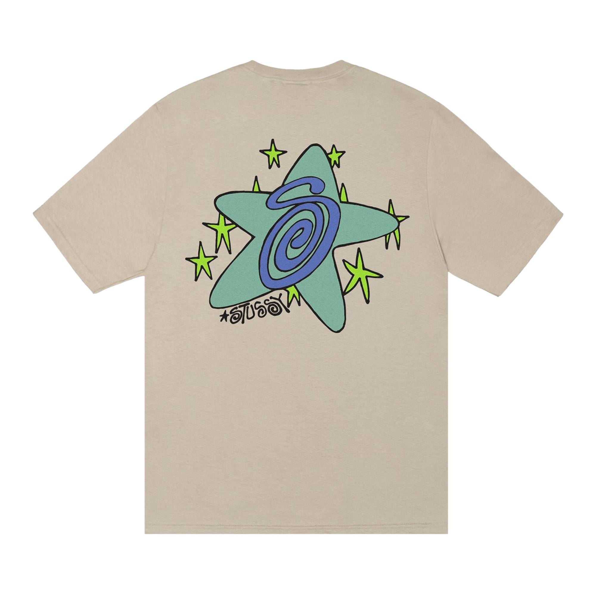 Stussy Galaxy T-Shirt 'Khaki' - 2