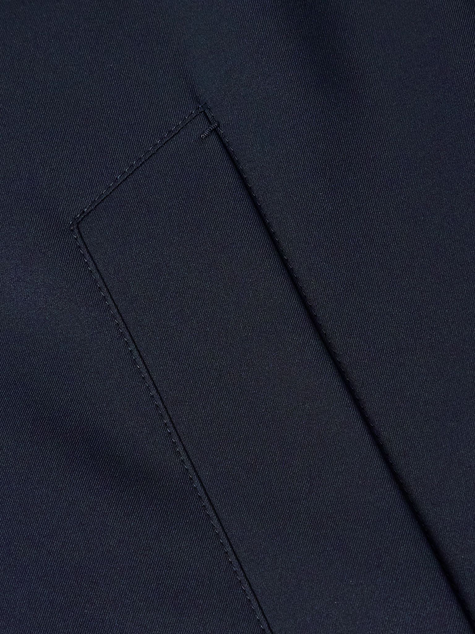 Twill Coat Navy - 6